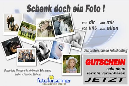 Foto verschenken, Foto Kirschner in Rohrbach